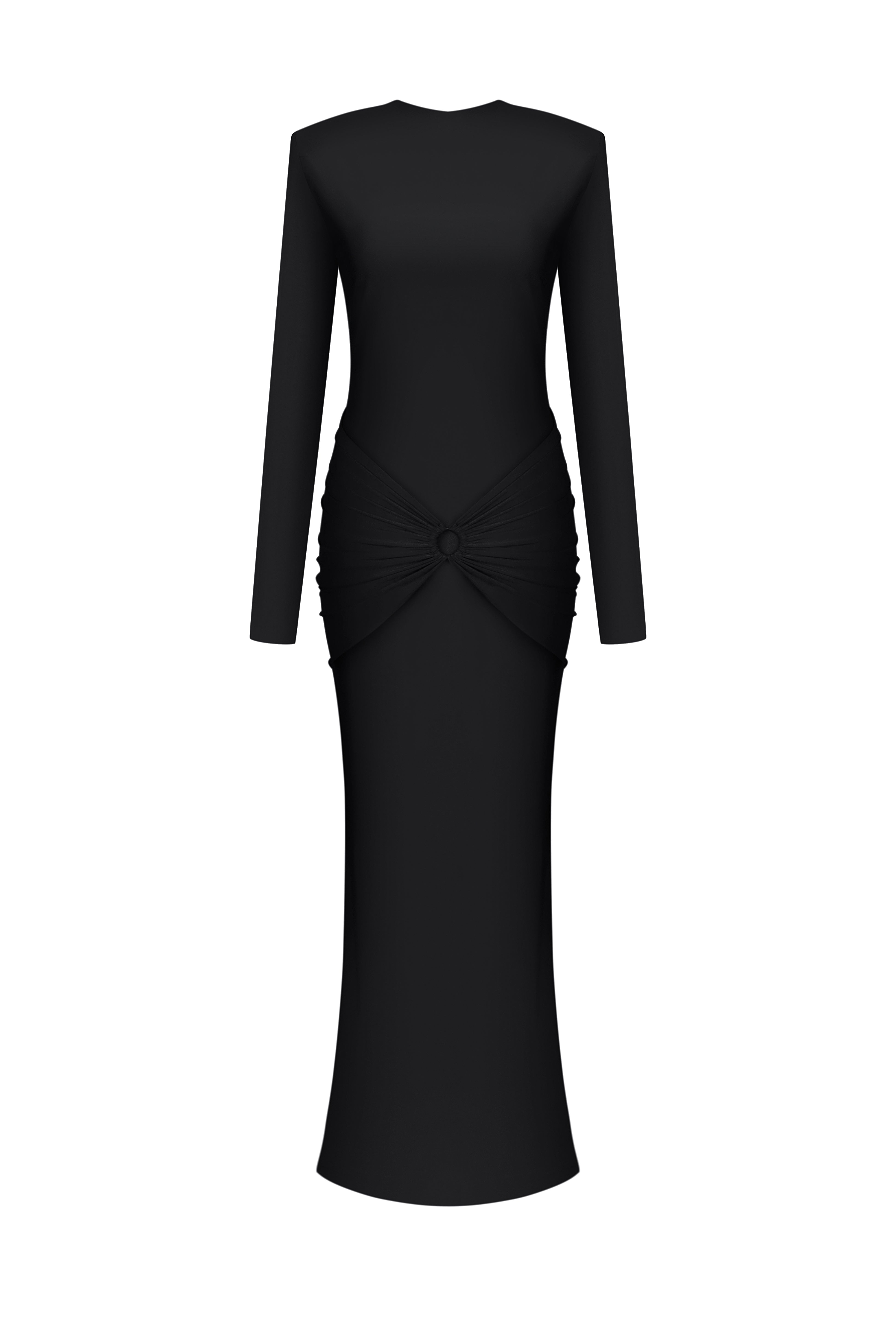 Dress with open back in Black – AIA