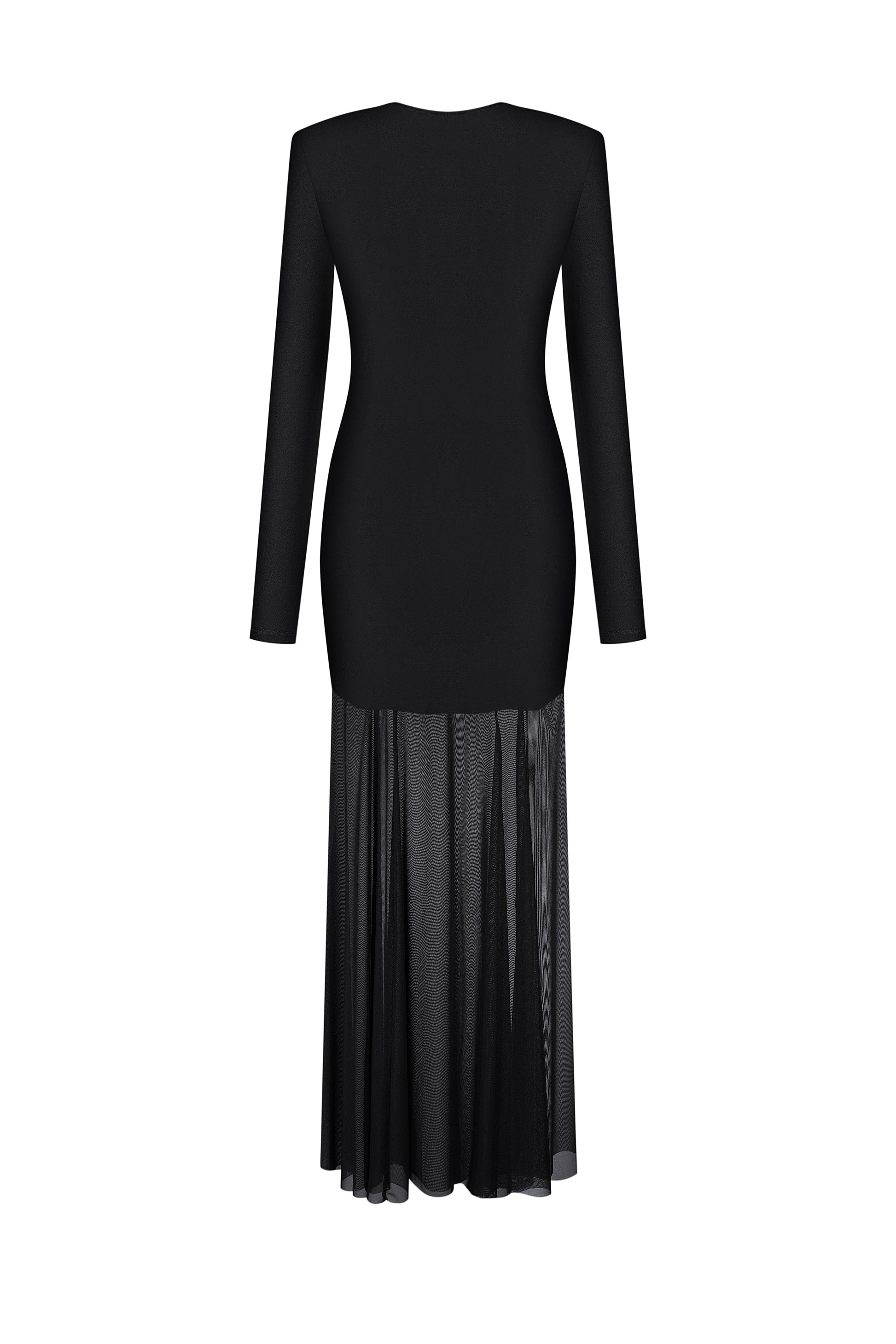 Cукня з трояндою в чорному